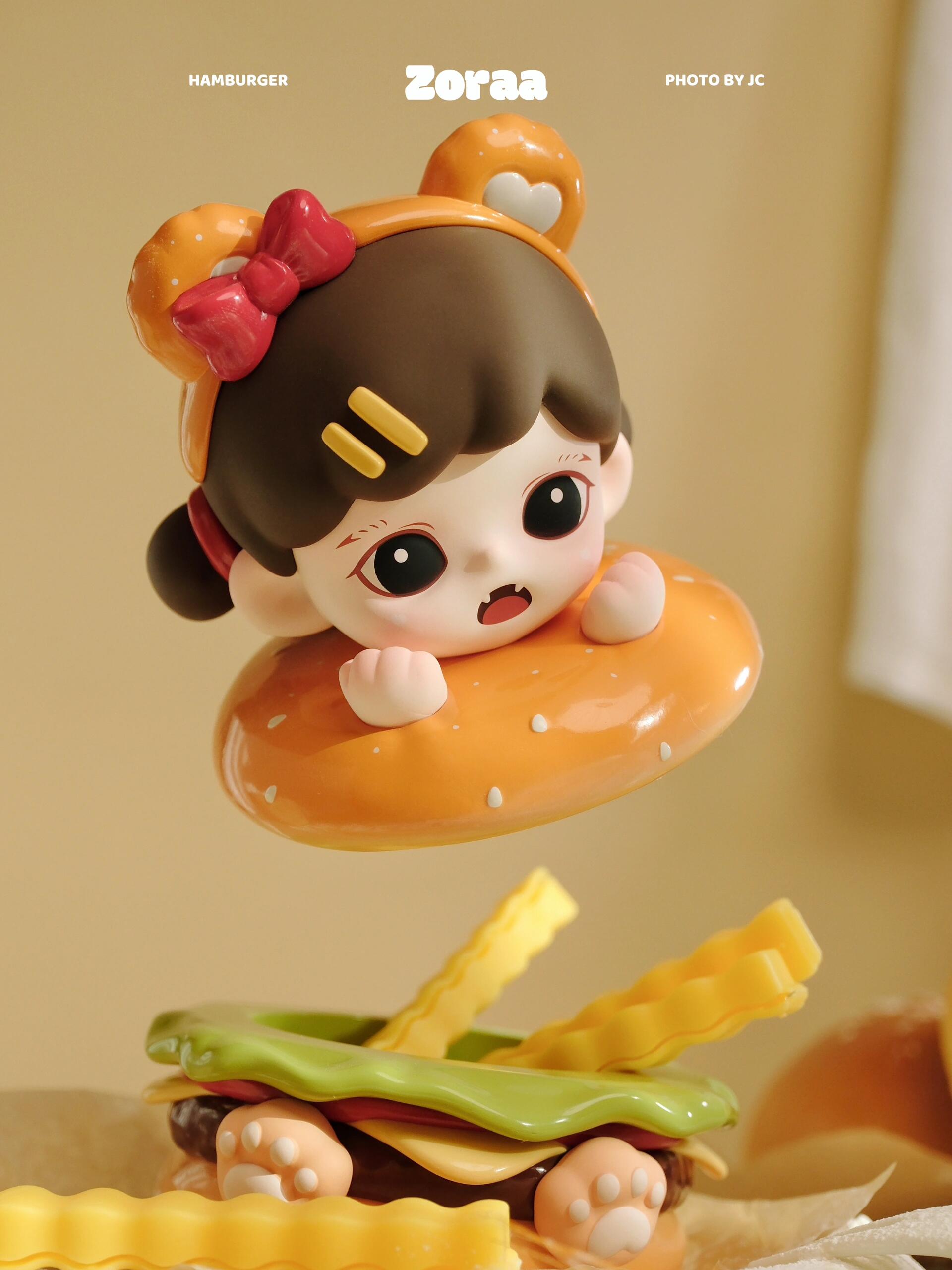 Zoraa HAMBURGER Series Figures