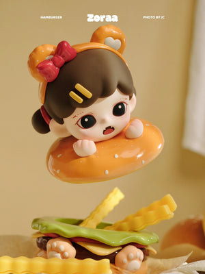 Zoraa HAMBURGER Series Figures