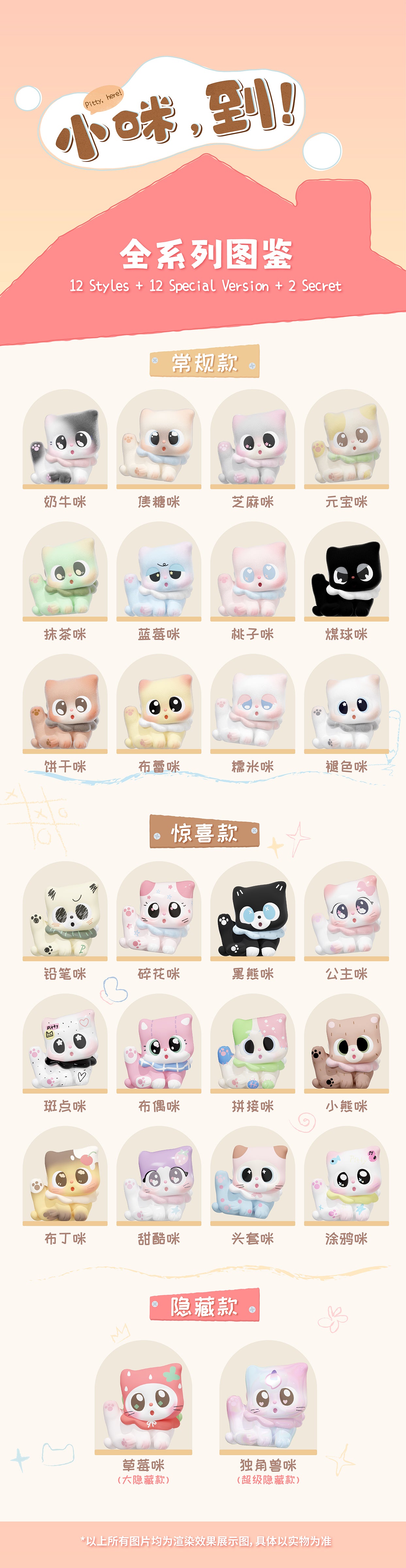 Pitty-Pitty,here! Series Blind Box Figures