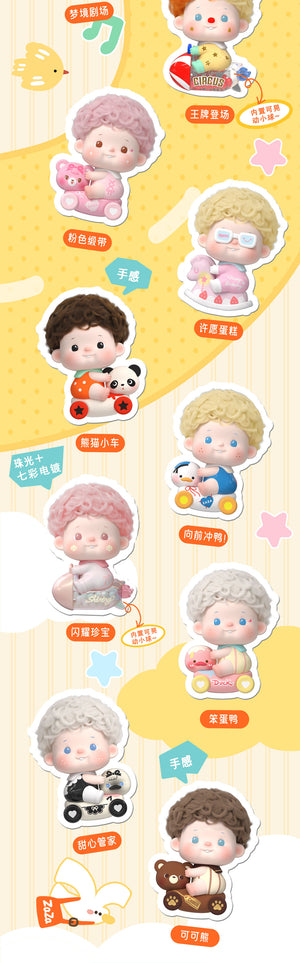 ZAZA &MAOQ toy car Series Blind Box Figures
