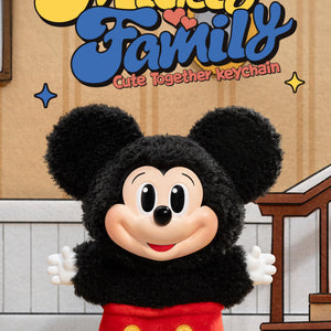 Mickey Family Cute Together Keychain Series Blind Box Figures