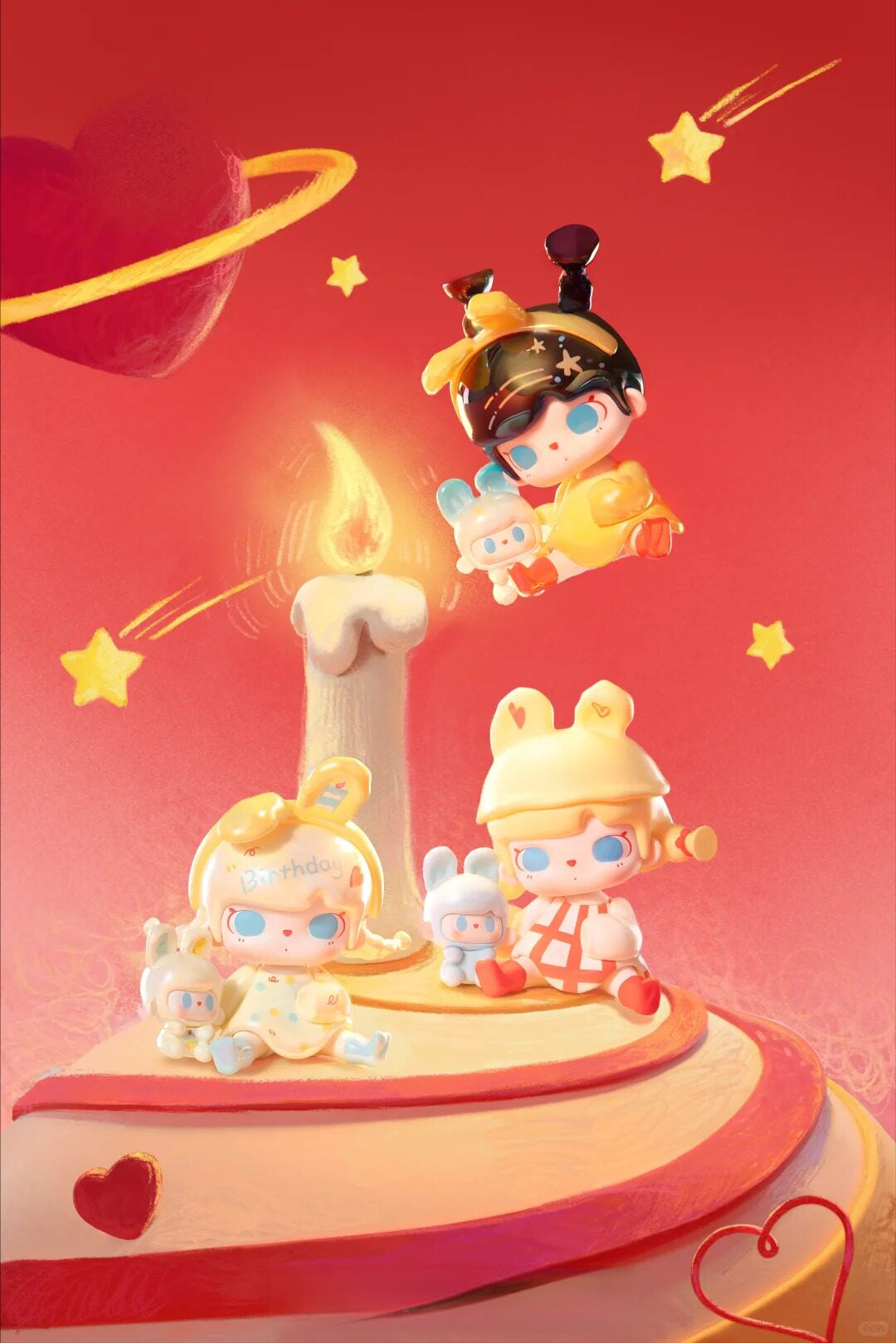 TUTUBEAR Time Fault Series Blind Box Figures