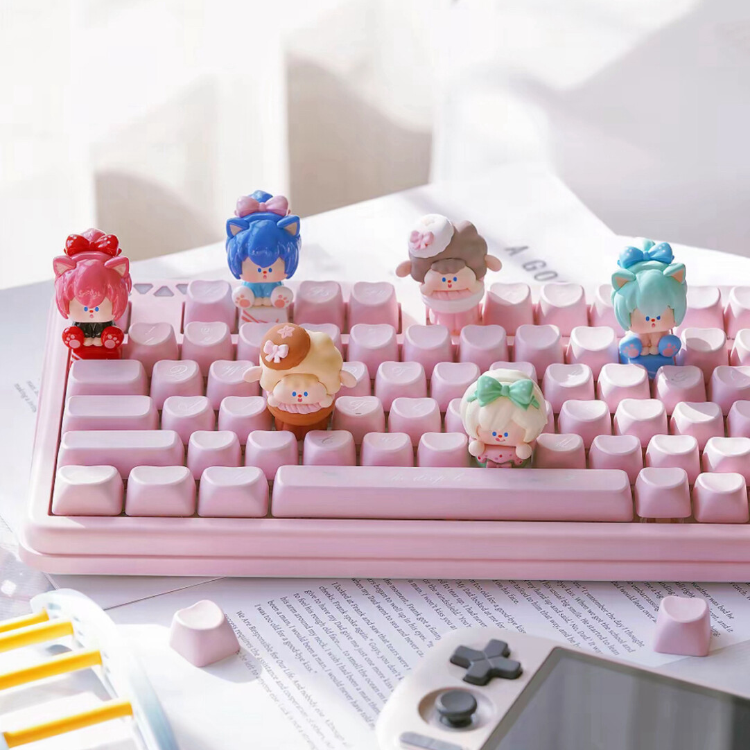 DiMieMIE Rainbow Macaron series keycap blind bag