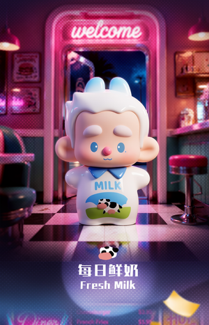 HUROBO'S Midnight Diner Series Beans Blind Bag