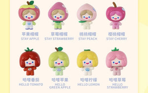 RiCO - HAPPY FRIENDS with ME everywhere - in the FRUIT BASKET BLIND BOX Series Figures