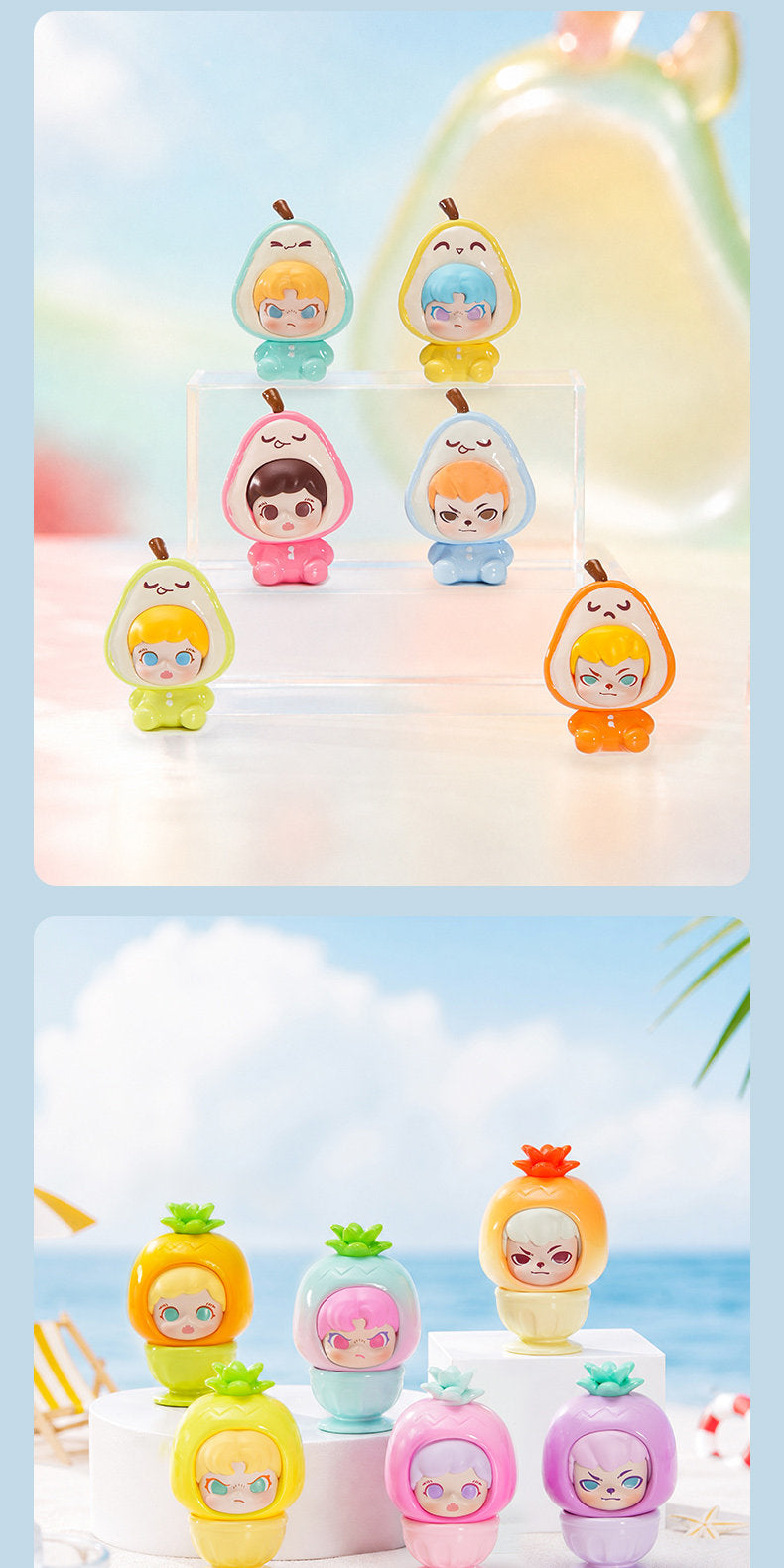 Fruit jar mini Series Beans Blind Bag