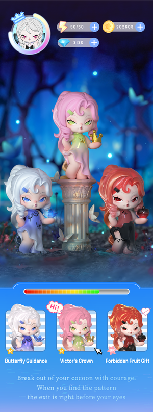 DODO NAMI Virtual World Series Blind Box Figures