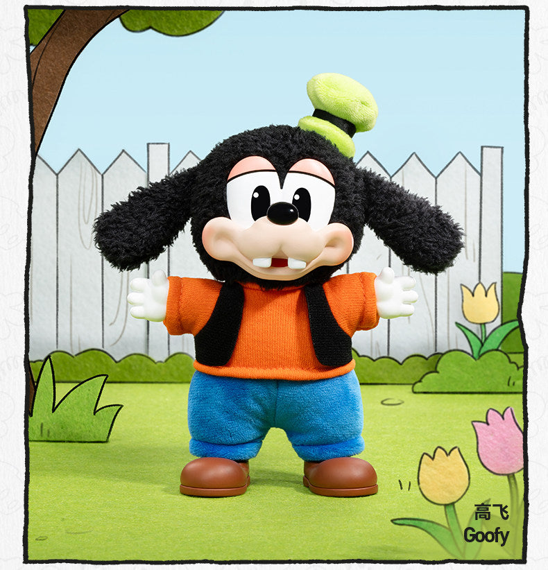 Mickey Family Cute Together Keychain Series Blind Box Figures