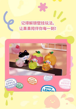 RiCO - HAPPY FRIENDS with ME everywhere - in the FRUIT BASKET BLIND BOX Series Figures
