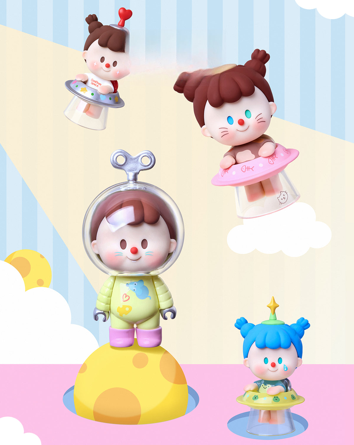 DuoDuoMel-DUODUO SPACE Series Blind Box Figures
