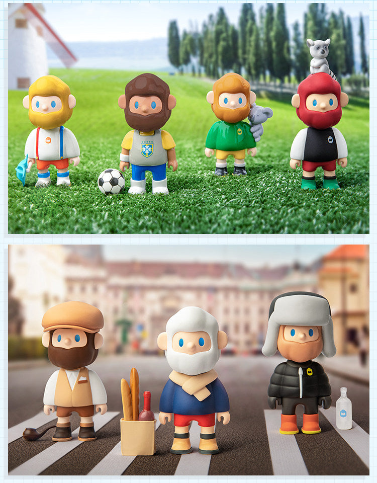 BOB THE MEANING OF TRAVELING Series Blind Box Figures