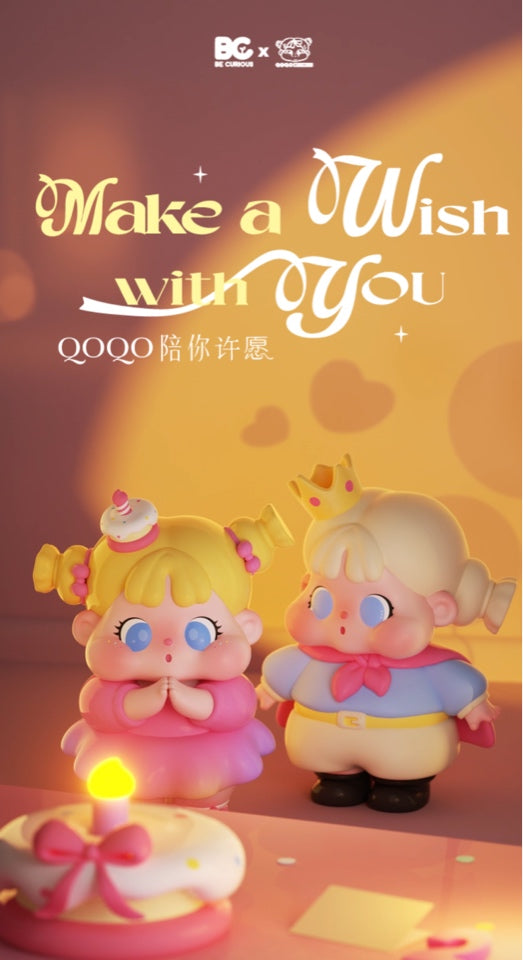 QOQO Make a wish with you BLIND BOX Series Figures