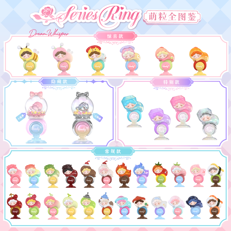 Wendy-Dream whisper feries ring Series Beans Blind Bag