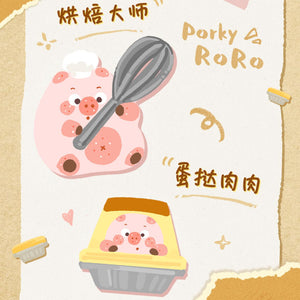 Porky RoRo Food Transformatior Series Blind Box Figures
