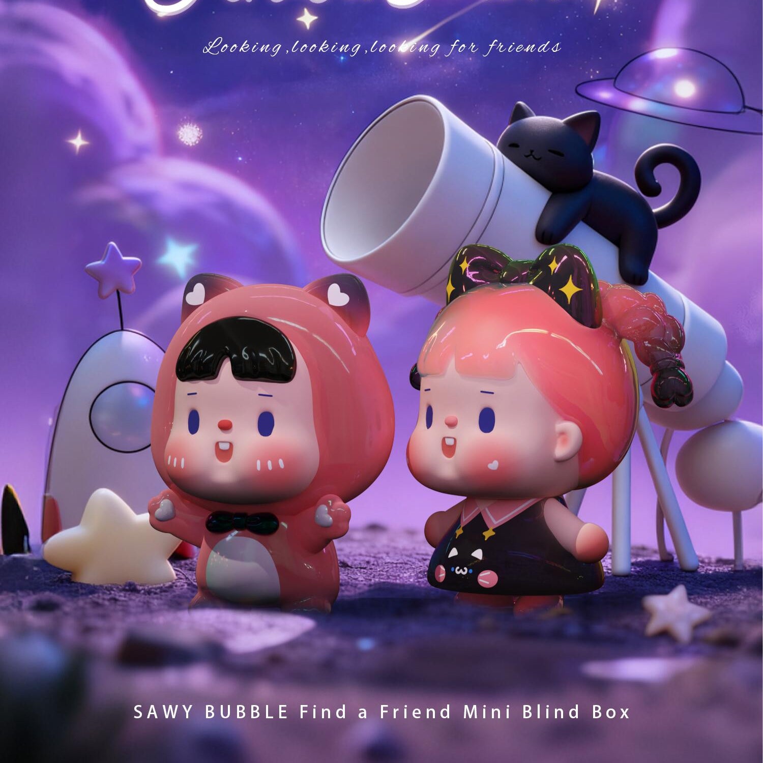 SAWY Looking for Friends BLIND BOX Series Figures
