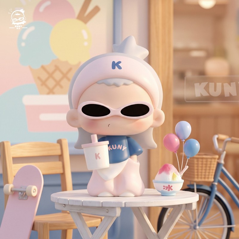 KUNY · Street Style Girls Bean Series Blind Box Figures