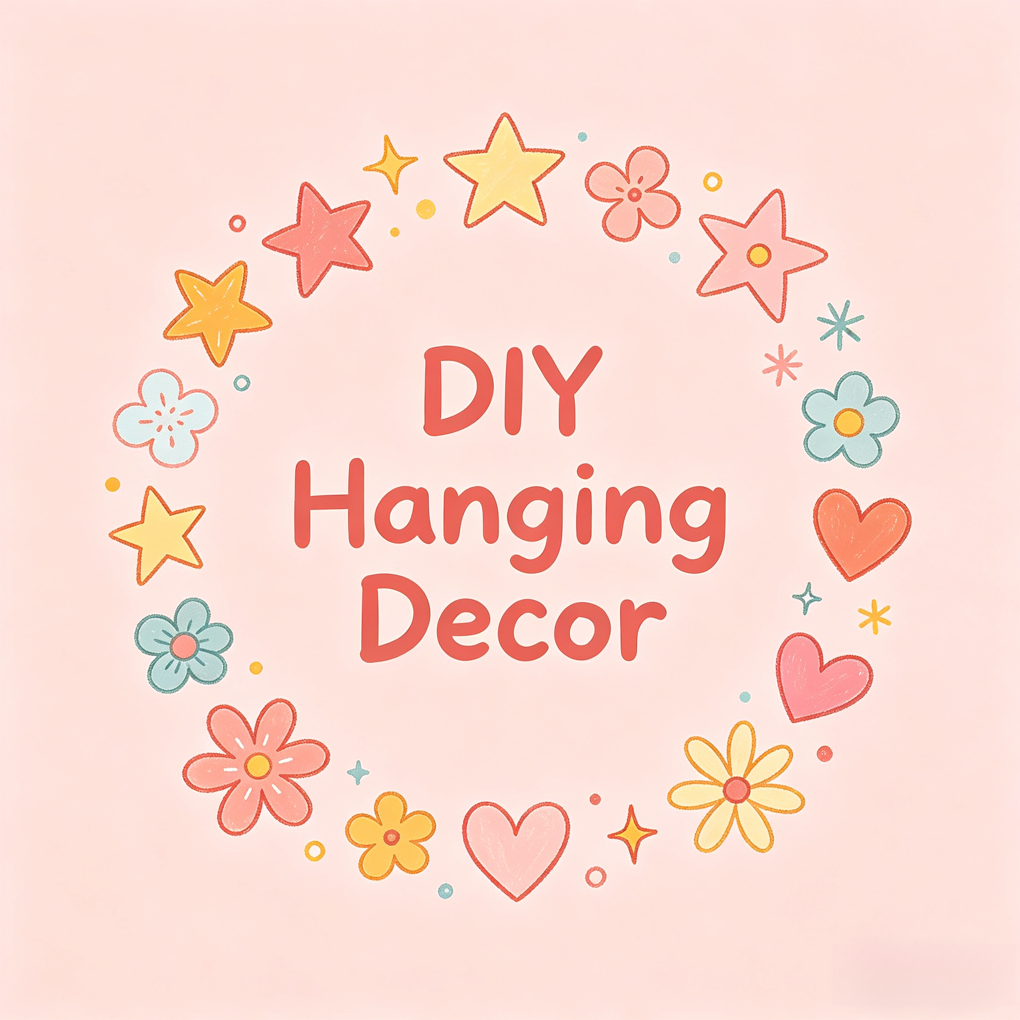 DIY Charm Keychain & Car Hanging Ornament - Handmade Beaded Chain