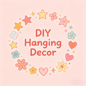 DIY Charm Keychain & Car Hanging Ornament - Handmade Beaded Chain