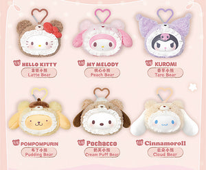 characters Fluffy Teddy Bear Series Vinyl Plush Pendant BLIND BOX Series Figures