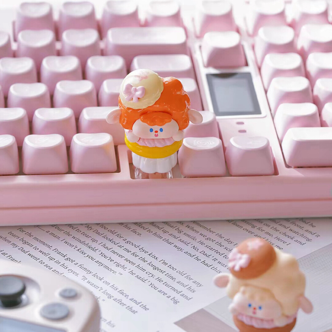 DiMieMIE Rainbow Macaron series keycap blind bag