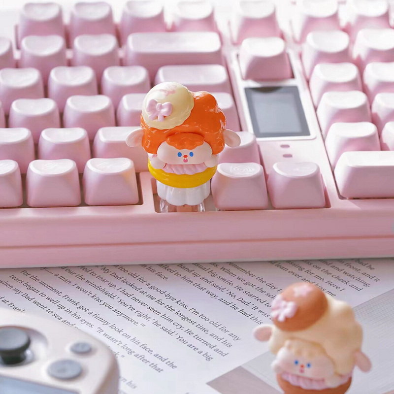 DiMieMIE Rainbow Macaron series keycap blind bag