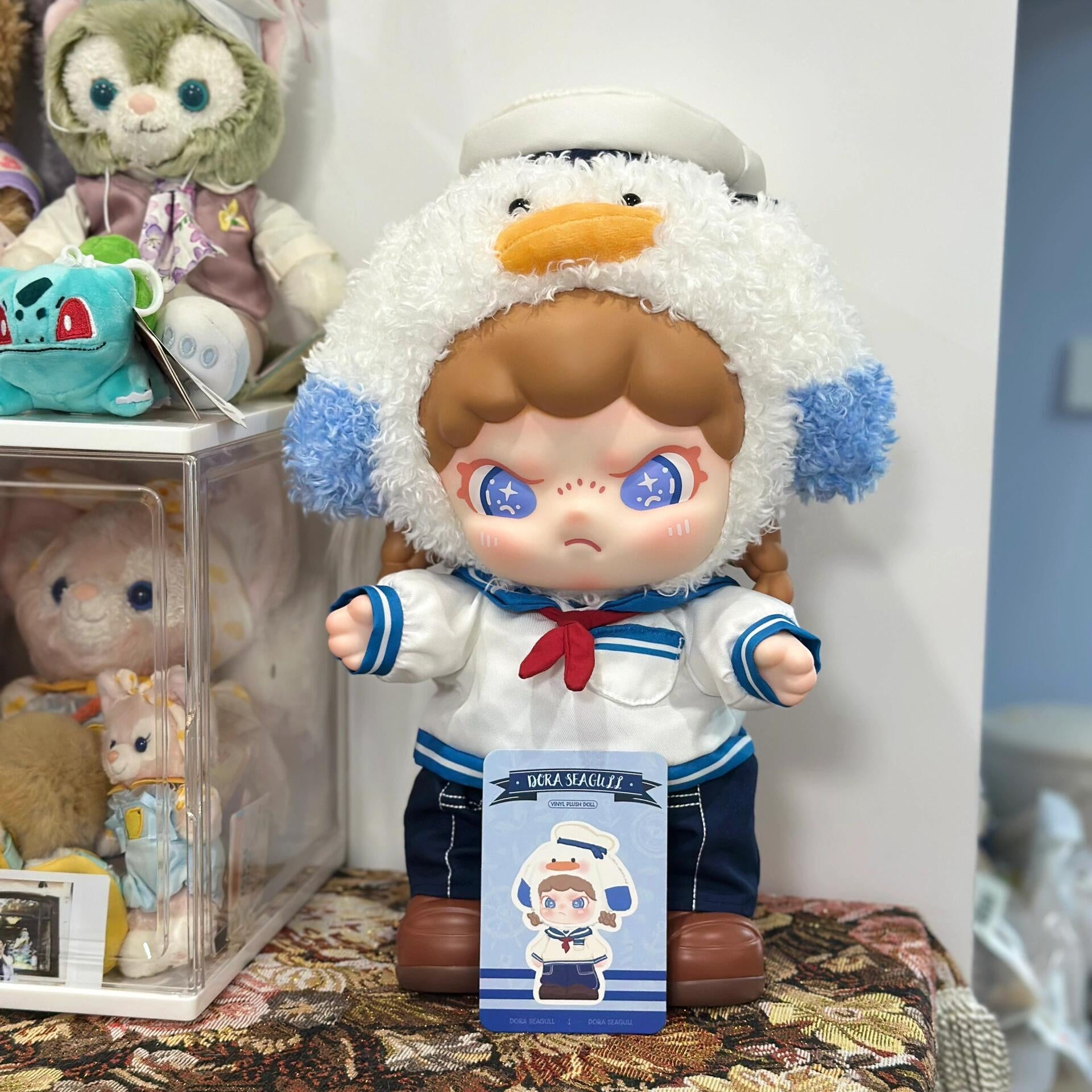 Dora Seagull Vinyl Plush Doll Series Figures