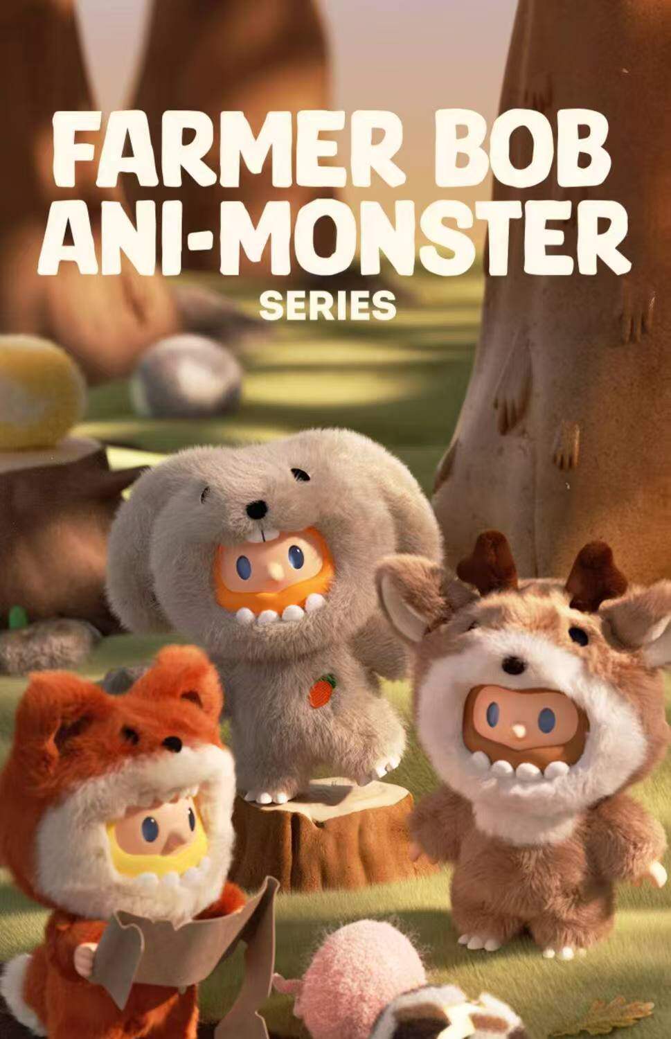 FARMER BOB ANI-MONSTER Series Plush Blind Box