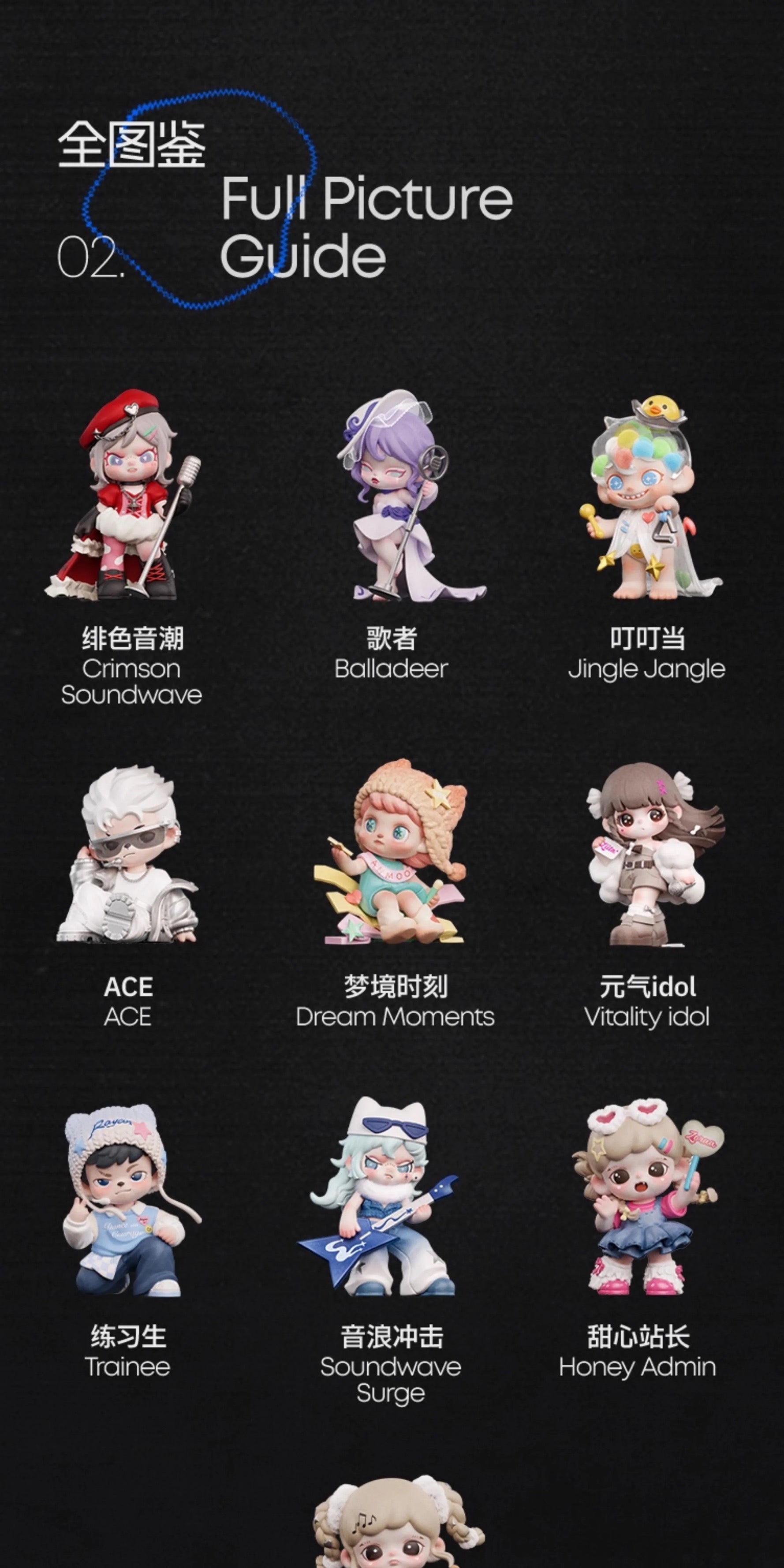 TNTSPACE Acoustic Wave Fission BLIND BOX Series Figures