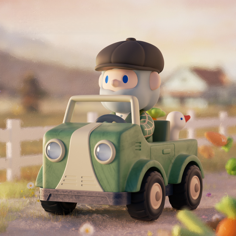 famer bob on the farm Series Blind Box Figures