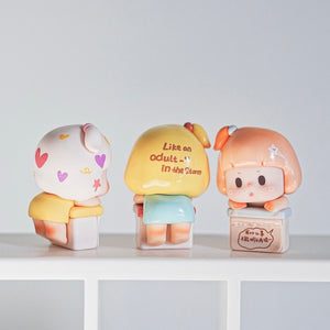 Buer Furui Hour Limited Edition Cute Particle BLIND BOX Series Figures