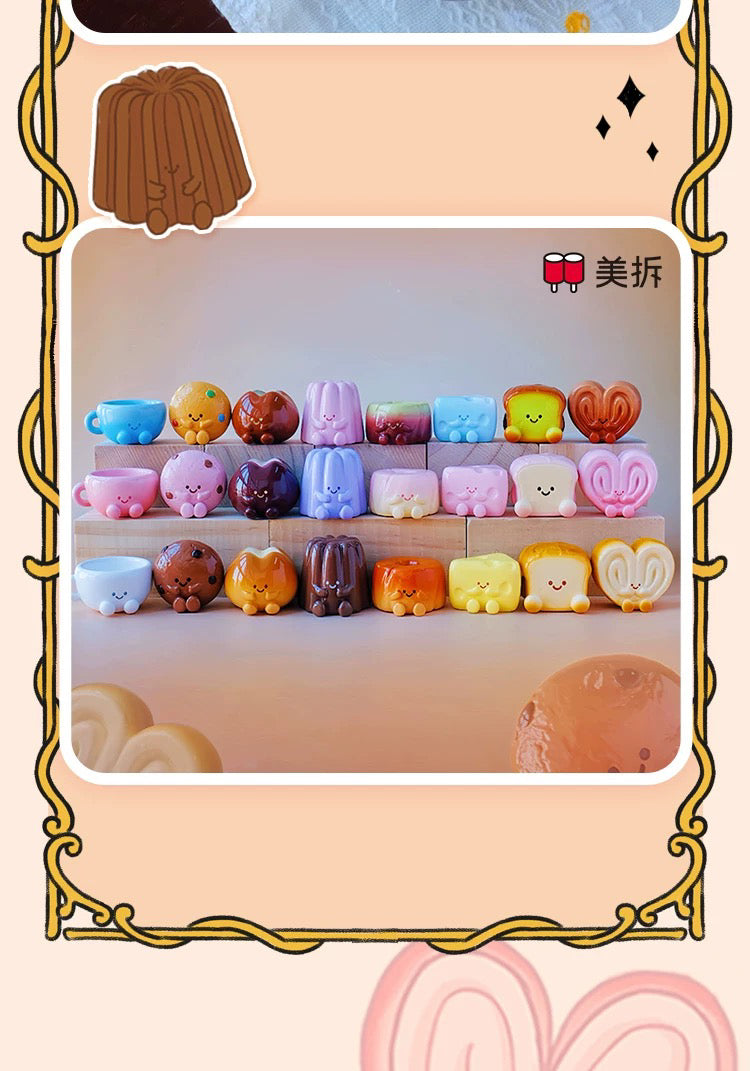 Big Cute Baking Series 2 Resin BLIND BOX Series Figures