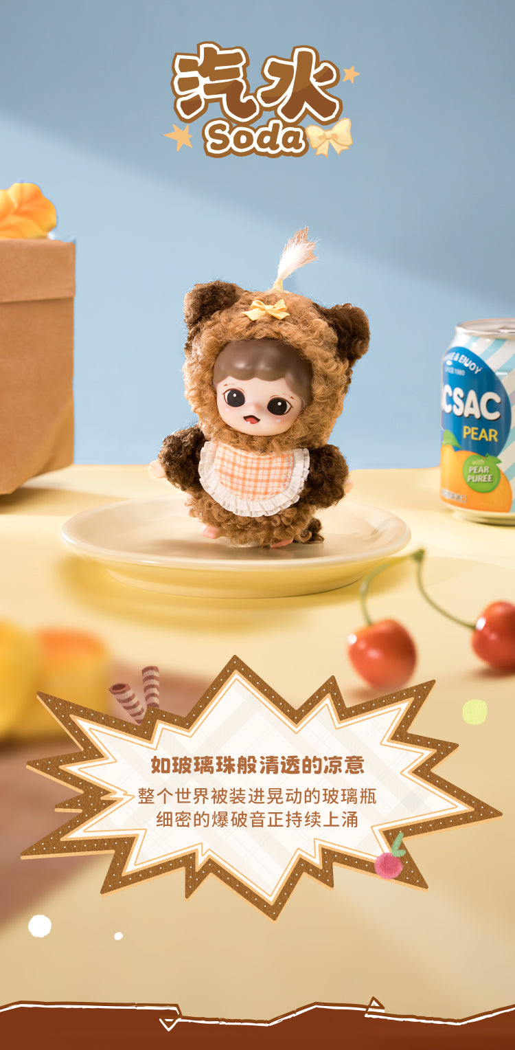 Zoraa Sugary Sweet mini Series Plush Blind Box