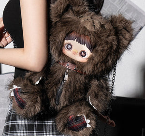 MayMei-Rebel Doll Backpack Series Plush Doll BLIND BOX Series Figures