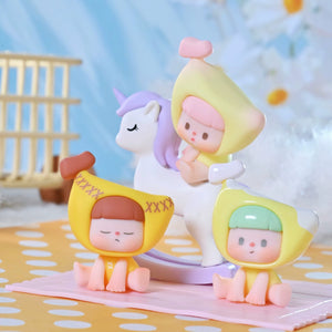 Buer banana cute series mini figure cute Blind Box