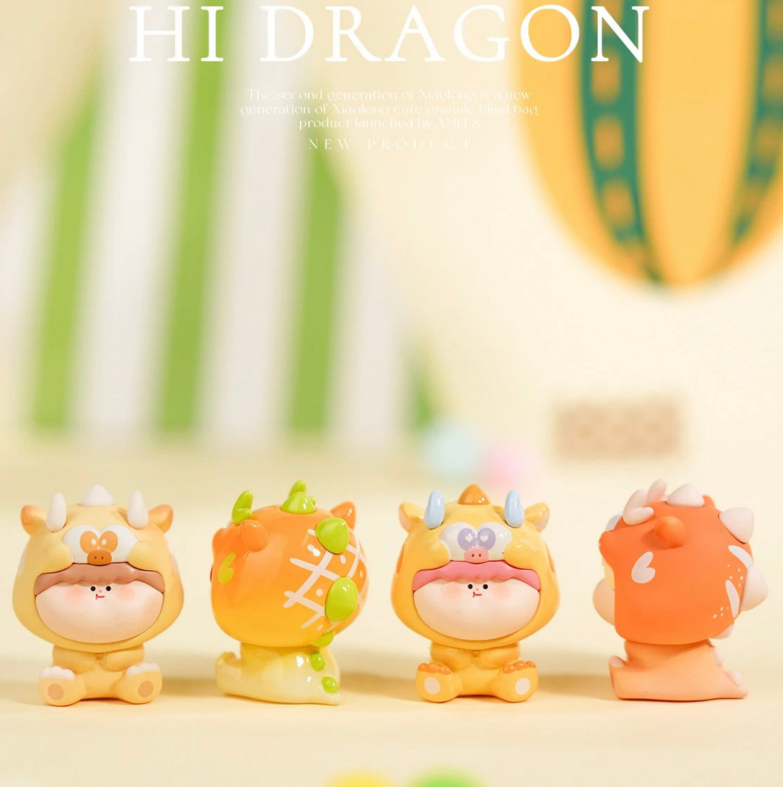 AMLLS Little Dragon Cute BLIND BOX Series Figures