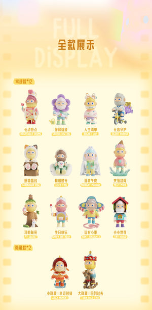 BOB FLASH BACK Series Blind Box Figures