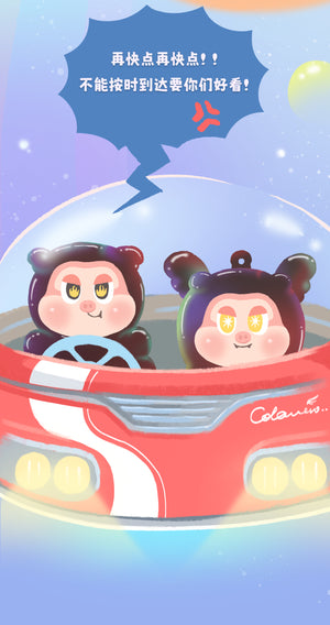 THE SLLO FLYING PIG Series Blind Box Figures