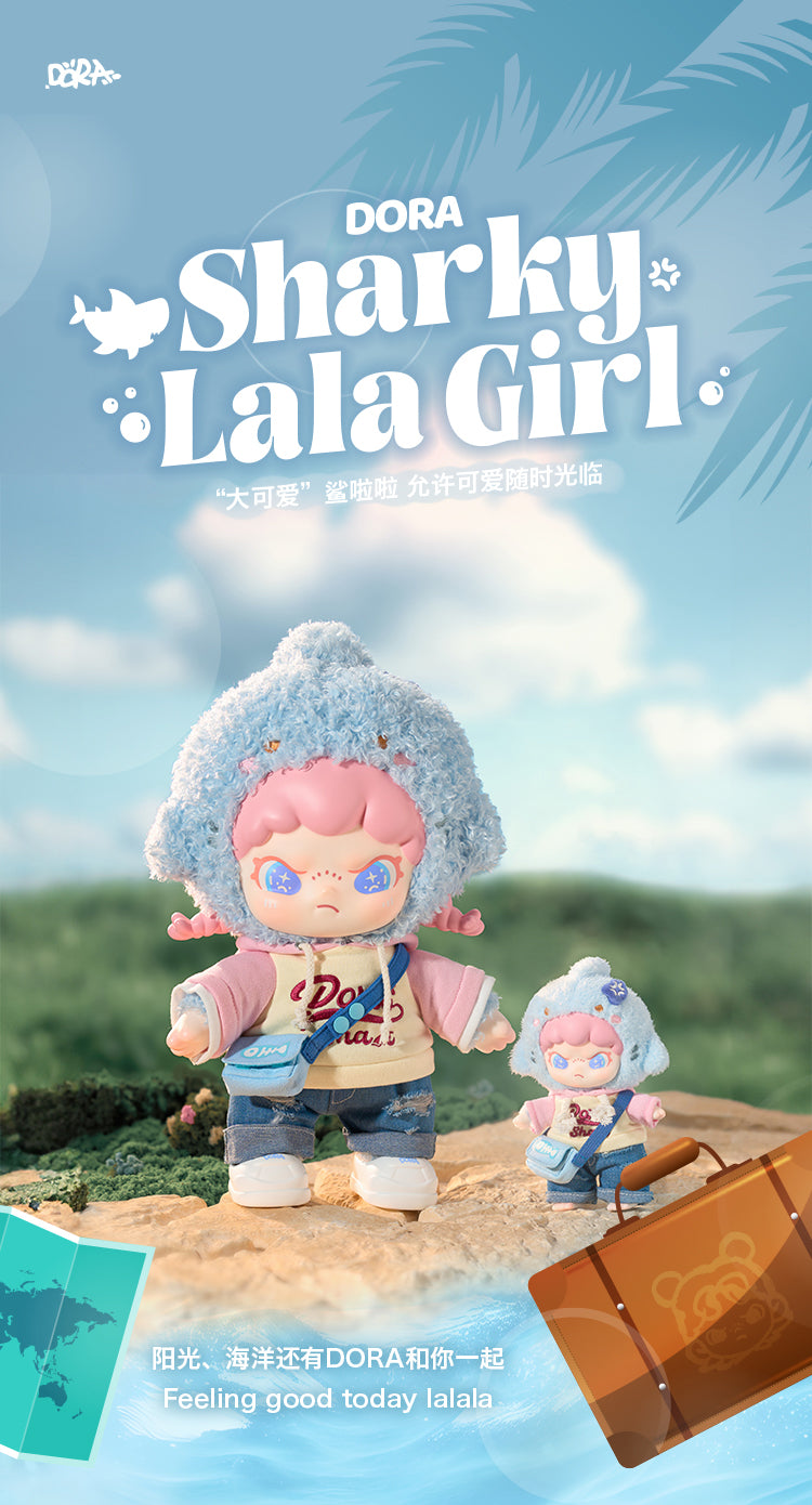 Dora Sharky Lala Girl Vinyl Plush Doll
