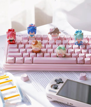 DiMieMIE Rainbow Macaron series keycap blind bag
