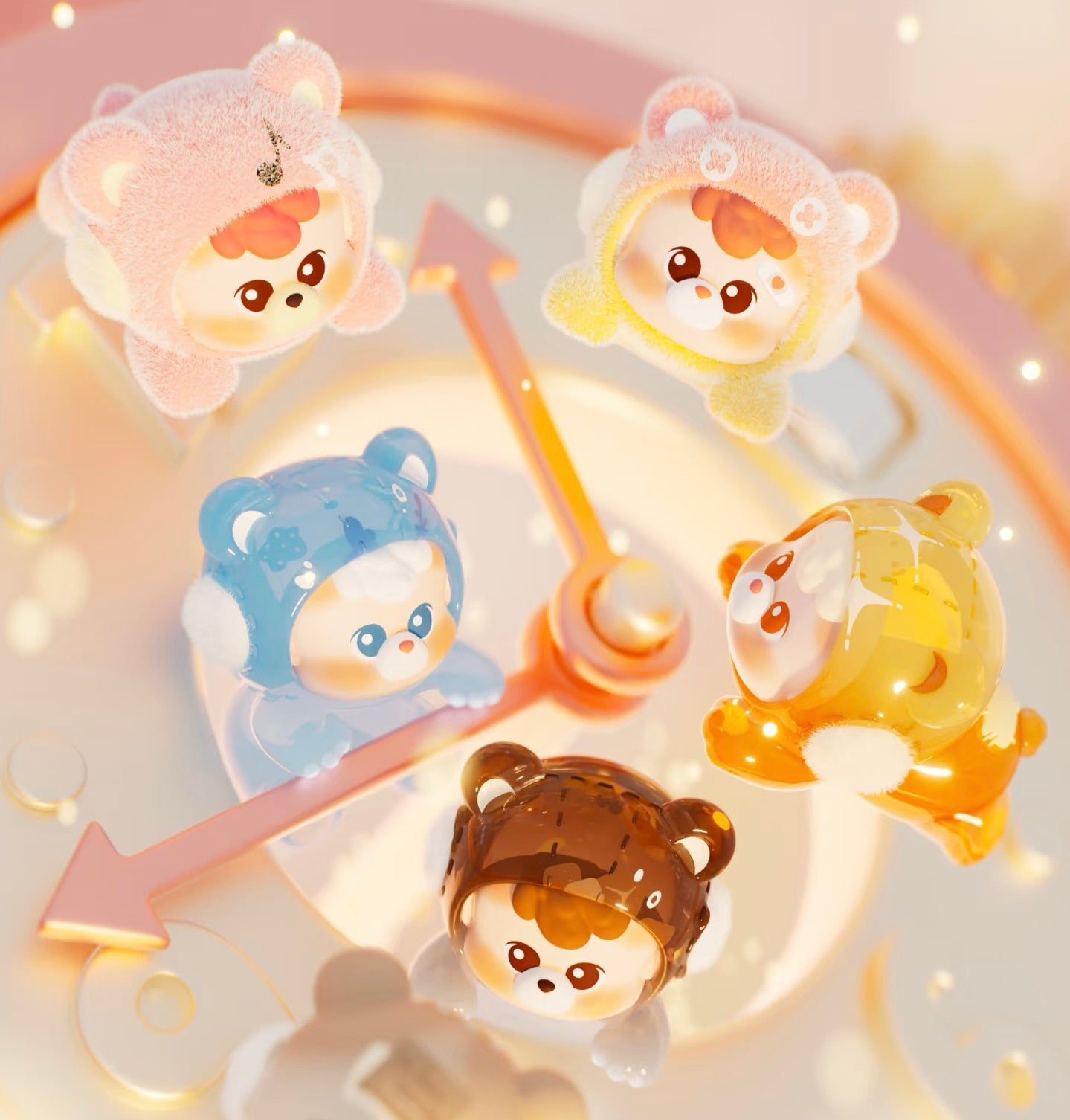 diudiu baby 24/7 Cuddle series Mini BLIND BOX Series Figures
