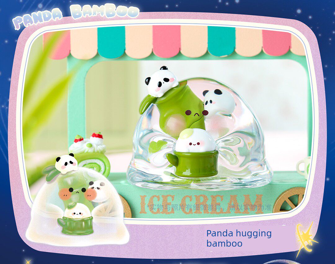 Water wave egg Wish colorful Series Blind Box Figures