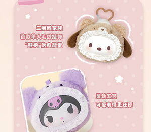 characters Fluffy Teddy Bear Series Vinyl Plush Pendant BLIND BOX Series Figures