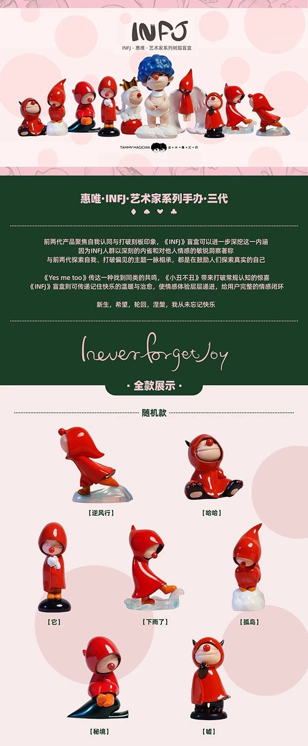 HuiWei-INFJ-Artist BLIND BOX Series Figures