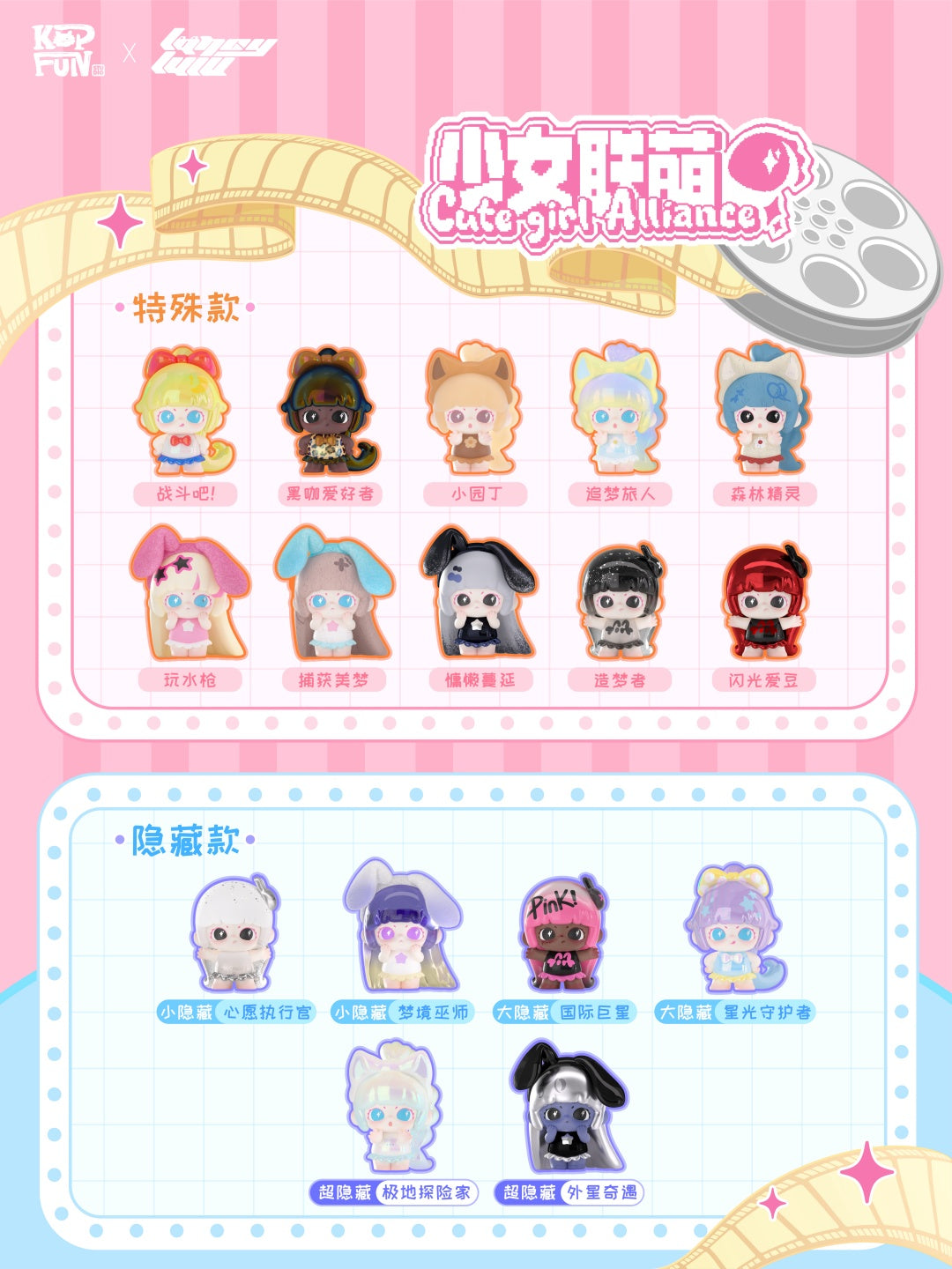 LANCY LULU-cute girl alliance Series Beans Blind Bag