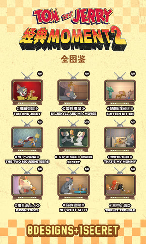 TOM and JERRY CLASSIC MOMENT 2 Blind Box Series Figures