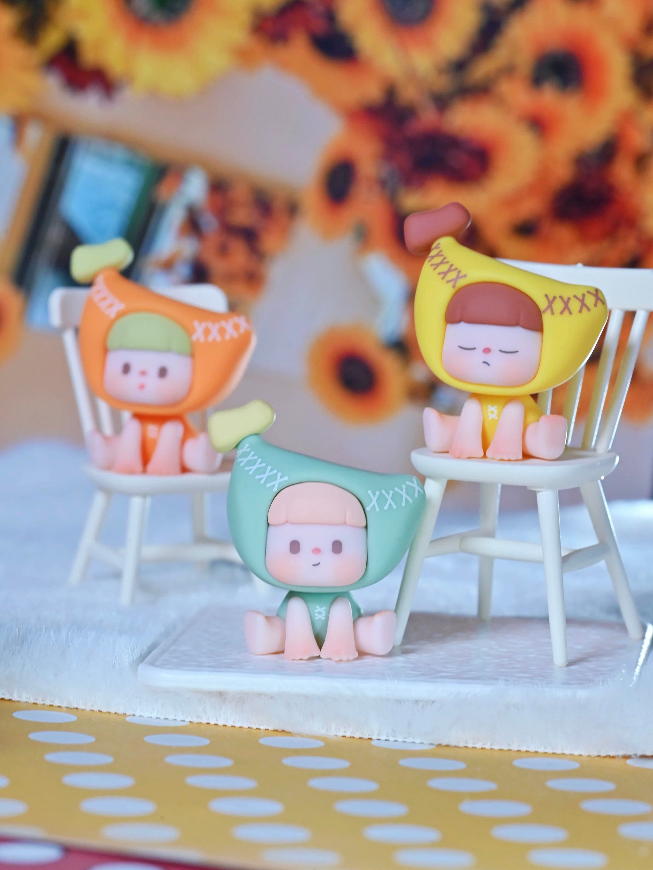 Buer banana cute series mini figure cute Blind Box