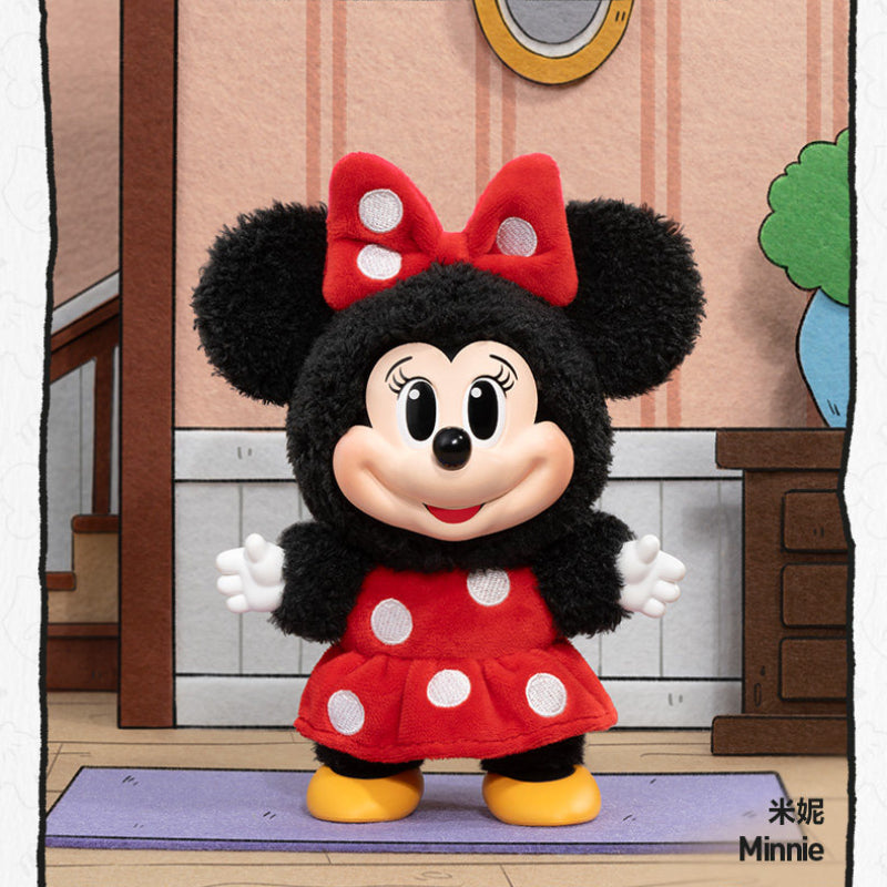 Mickey Family Cute Together Keychain Series Blind Box Figures