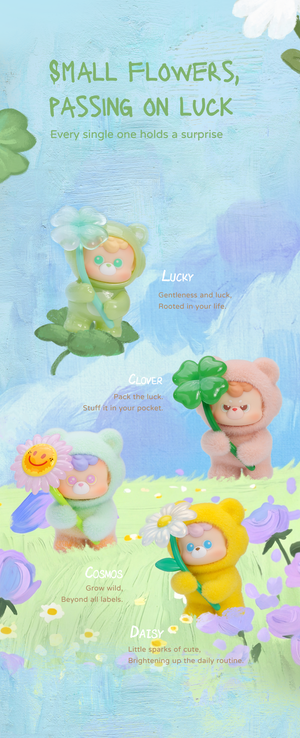 diudiu baby Flora Boom Series Blind Box Figures