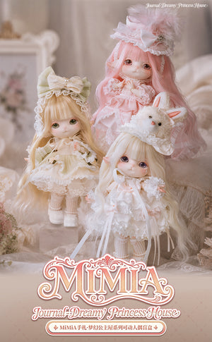 MiMiA Journal . Dreamy Princess House MJD Action Series Blind Box Figures