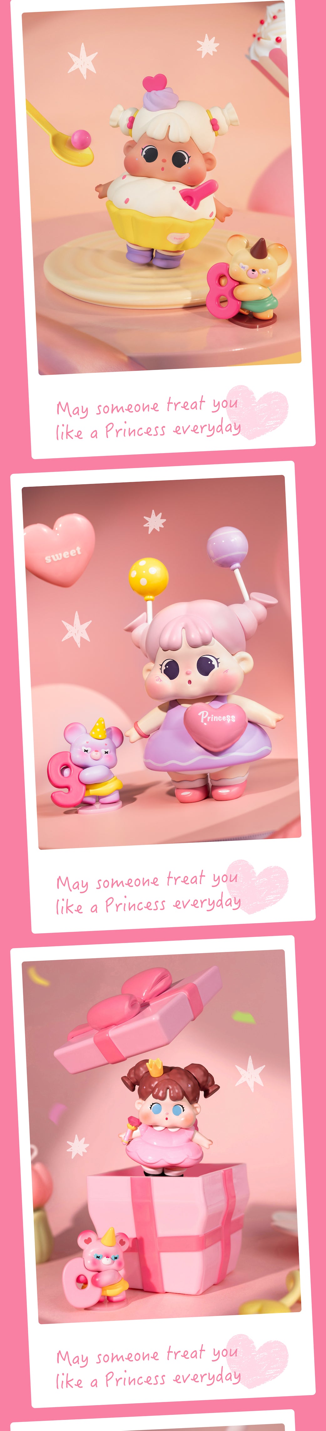 QOQO Make a wish with you BLIND BOX Series Figures